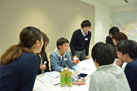 ▲グループワークの様子(2日目)